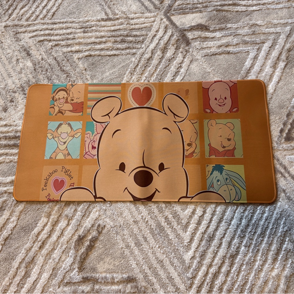 Disney Pooh Bear Multicolor Desk Mat